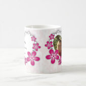 ハッピーバレンタインデーの写真フレーム コーヒーマグカップ (中央)