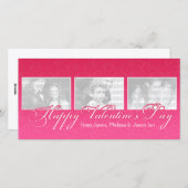 ハッピーバレンタインデーの写真 シーズンカード (正面/裏面)