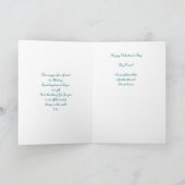 ハッピーバレンタインデーの友人 シーズンカード (内部)