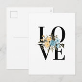 ハッピーバレンタインデーの恋人ファッション シーズンポストカード (正面/裏面)