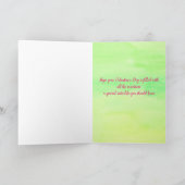 ハッピーバレンタインデーの甘い姉妹のハートのバラのつぼみ シーズンカード (内部)