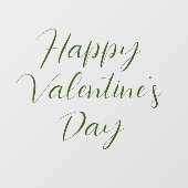 ハッピーバレンタインデーの窓用シール ウィンドウサイン (シート)