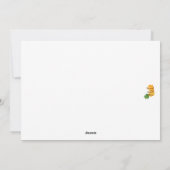 ハッピーバレンタインデーのTic TACつま先の平らなカード シーズンカード (裏面)