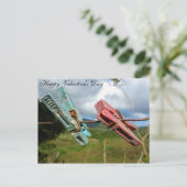 ハッピーバレンタインデーはがき シーズンポストカード (スタンド正面)