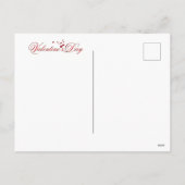 ハッピーバレンタインデーはがき シーズンポストカード (裏面)