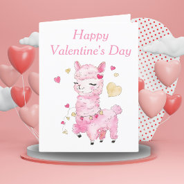 ハッピーバレンタインデーウォーターカラーラマ シーズンカード