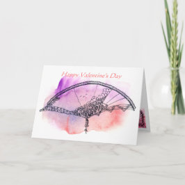 ハッピーバレンタインデーエレガント飾なファン カード