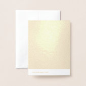 ハッピーバレンタインデーカスタマイズ 箔カード (裏面封筒付き)