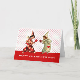 ハッピーバレンタインデーカスタムグリーティングカード シーズンカード