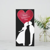 ハッピーバレンタインデーカップル シーズンカード (スタンド正面)