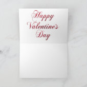 ハッピーバレンタインデーカップル シーズンカード (内部)