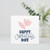 ハッピーバレンタインデーカード (スタンド正面)