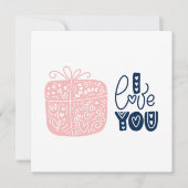 ハッピーバレンタインデーカード (正面)