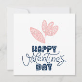 ハッピーバレンタインデーカード (正面)