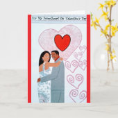 ハッピーバレンタインデーカード カード (黄色い花)