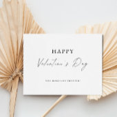 ハッピーバレンタインデーカード サンキューカード