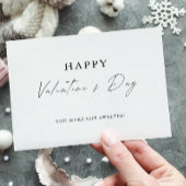 ハッピーバレンタインデーカード サンキューカード