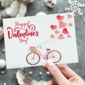 ハッピーバレンタインデーカード サンキューカード