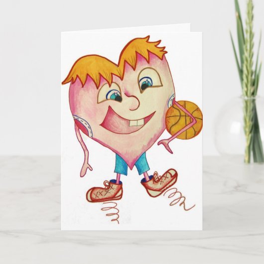 ハッピーバレンタインデーカード シーズンカード (正面)