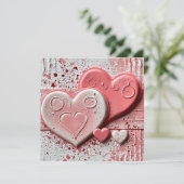 ハッピーバレンタインデーカード シーズンカード (スタンド正面)