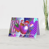 ハッピーバレンタインデーカード シーズンカード (裏面)