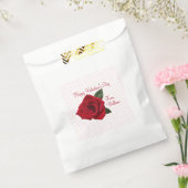 ハッピーバレンタインデーキャンディクッキーグディーバッグ フェイバーバッグ (封をした状態)