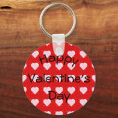 ハッピーバレンタインデーキーチェーン キーホルダー (正面)