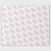 ハッピーバレンタインデーギフト包装紙 ラッピングペーパー (フラット)