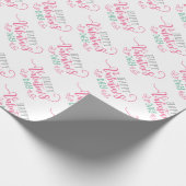 ハッピーバレンタインデーギフト包装紙 ラッピングペーパー (角)