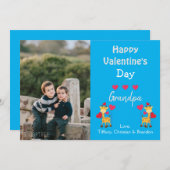 ハッピーバレンタインデーグランドパフォトサファリ 招待状 (正面/裏面)