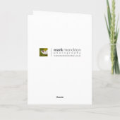 ハッピーバレンタインデーグリーティングカード シーズンカード (裏面)