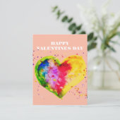 ハッピーバレンタインデーゲイカップルLGBT シーズンカード (スタンド正面)