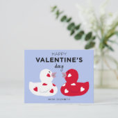 ハッピーバレンタインデーゴムダッキー（アヒルちゃん） (スタンド正面)