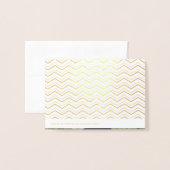 ハッピーバレンタインデーゴールドフォイルカスタムフォトカード 箔カード (裏面封筒付き)