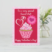 ハッピーバレンタインデーシークレットパルカップケーキ (スタンド正面)