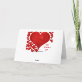 ハッピーバレンタインデースウィートバレンタインラブハート シーズンカード (裏面)