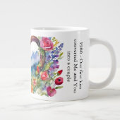 ハッピーバレンタインデースウィートメモリーズオブファーストキス ジャンボコーヒーマグカップ (右)