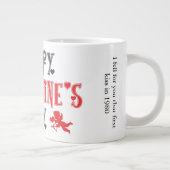 ハッピーバレンタインデースウィートメモリーズオブファースト・ラブ ジャンボコーヒーマグカップ (右)