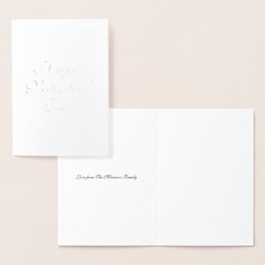 ハッピーバレンタインデースカスタムクリプト水玉模様 箔カード (ディスプレー)