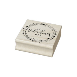 ハッピーバレンタインデースタンプ ラバースタンプ