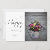 ハッピーバレンタインデースモダンクリプト写真 シーズンカード (正面)