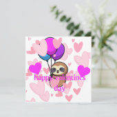 ハッピーバレンタインデースロッカード サンキューカード (スタンド正面)