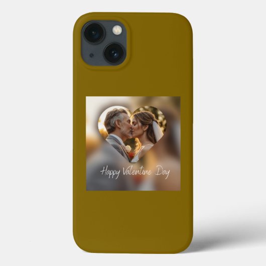 ハッピーバレンタインデーデザイン Case-Mate iPhoneケース (裏面)
