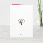 ハッピーバレンタインデートイレ紙パンデミックユーモア シーズンカード (裏面)