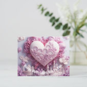 ハッピーバレンタインデートゥユーホリデーカード シーズンポストカード (スタンド正面)