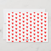 ハッピーバレンタインデーハンサム シーズンカード (裏面)