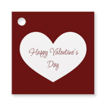 ハッピーバレンタインデーハートかわいい赤