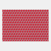 ハッピーバレンタインデーハートフォトシンプル ラッピングペーパーシート (正面2)