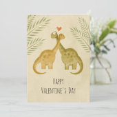 ハッピーバレンタインデーハートラブ恐竜 シーズンカード (スタンド正面)