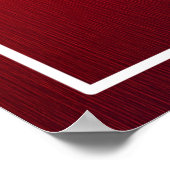 ハッピーバレンタインデーハート図形–47949 ポスター (角)